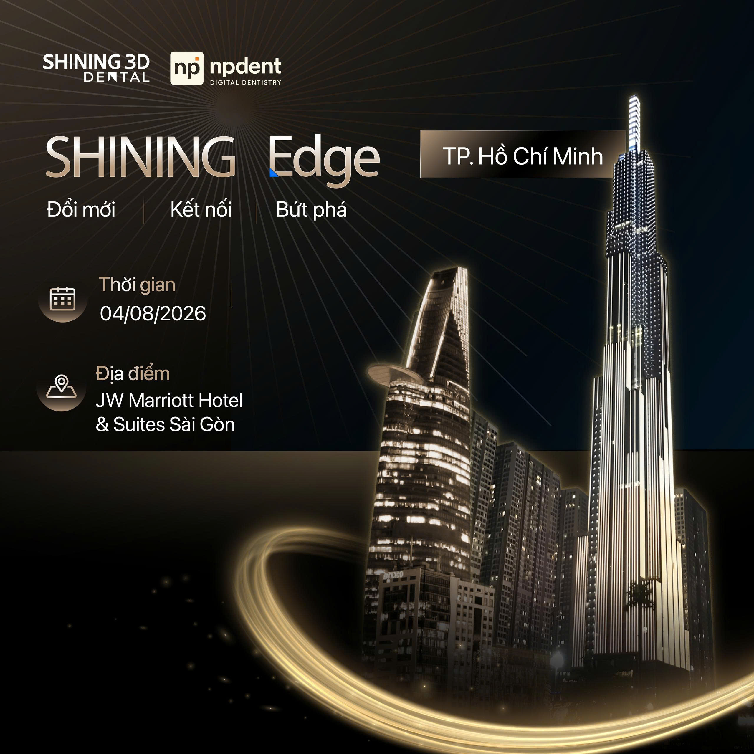 Hội nghị nha khoa kỹ thuật số SHINING Edge Ho Chi Minh 2026